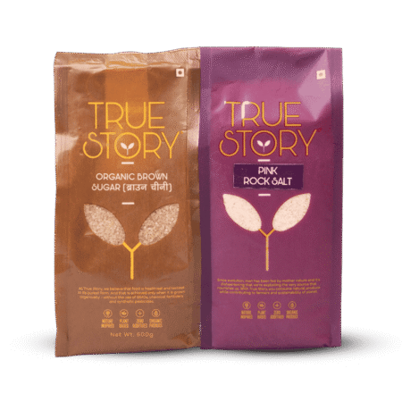 true story organic brown sugar true story pink salt millet combo