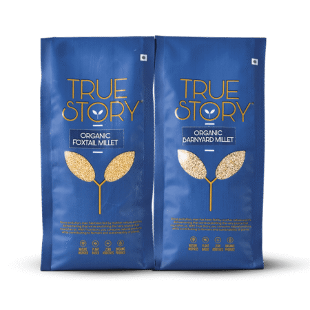 true story organic barnyard millet true story organic foxtail millet combo